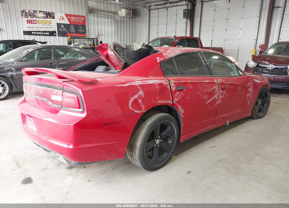 2012 DODGE CHARGER VIN: 2C3CDXHG6CH278966