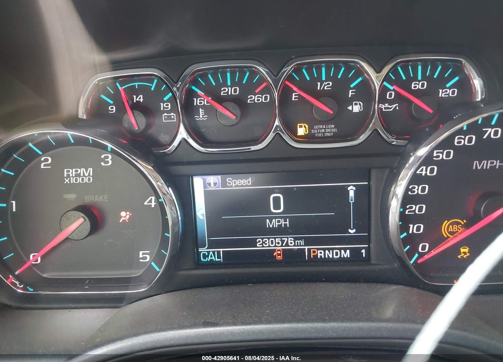 2016 CHEVROLET SILVERADO 2500HD HIGH COUNTRY VIN: 1GC1KXE87GF242572