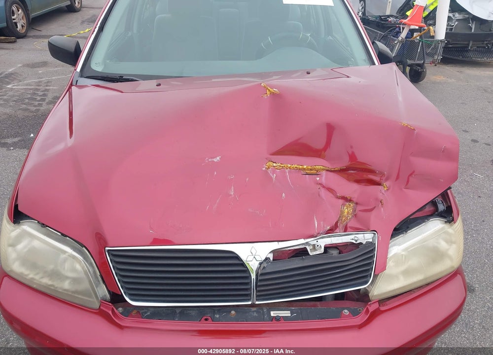 2002 MITSUBISHI LANCER ES VIN: JA3AJ26E22U074434