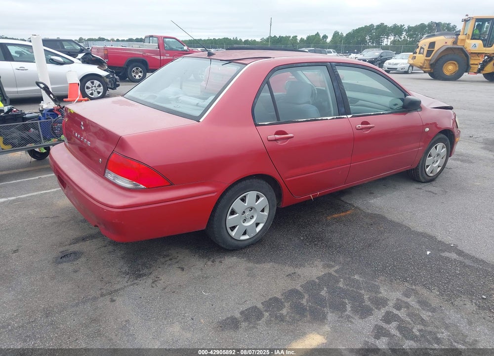 2002 MITSUBISHI LANCER ES VIN: JA3AJ26E22U074434