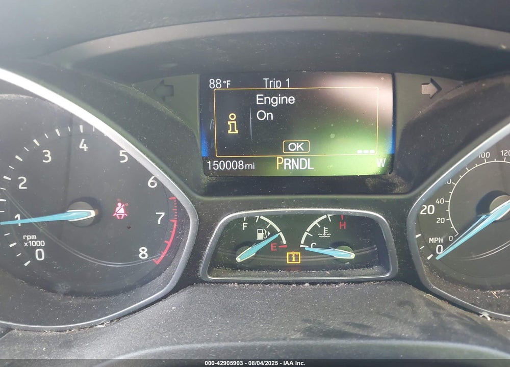 2017 FORD FOCUS VIN: 1FADP3K28HL274494