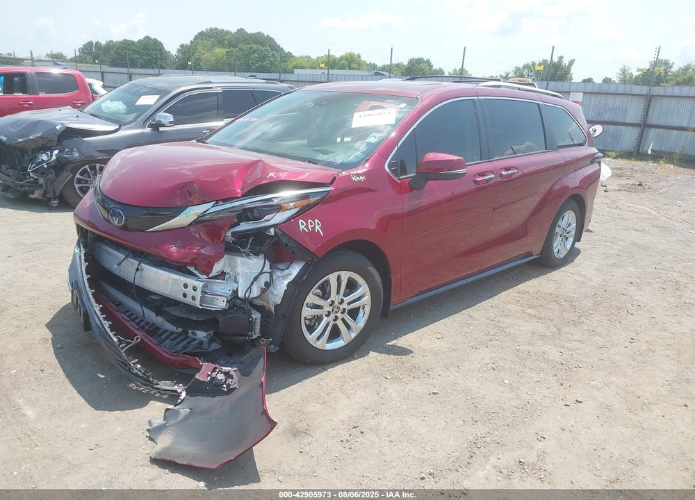 2023 TOYOTA SIENNA PLATINUM VIN: 5TDESKFC7PS093314