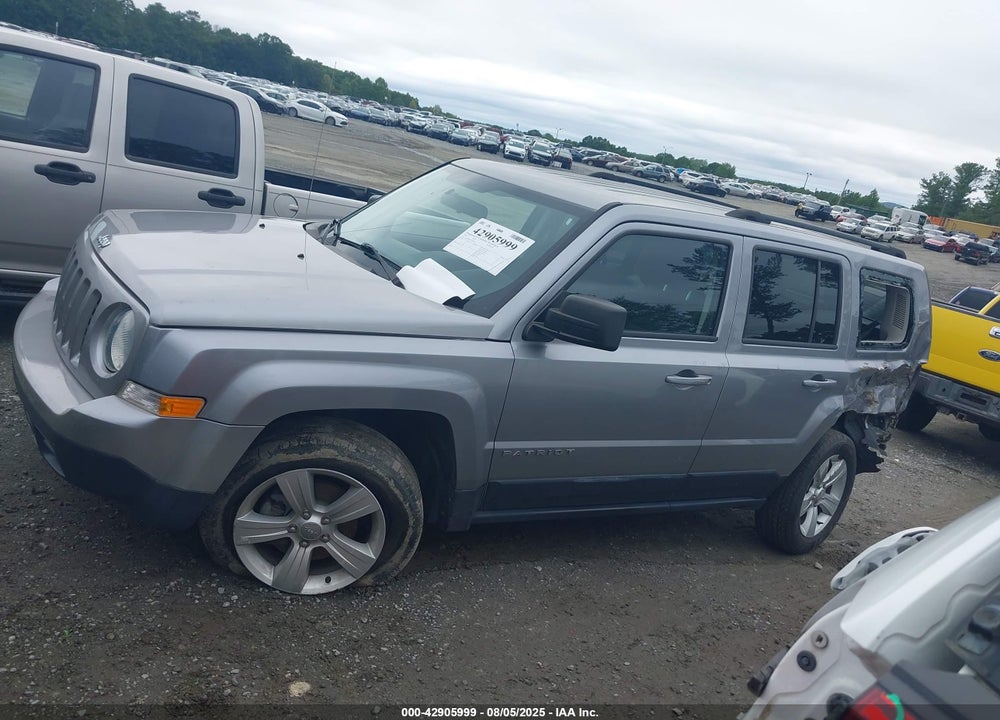 2015 JEEP PATRIOT VIN: 1C4NJPBB5FD409834