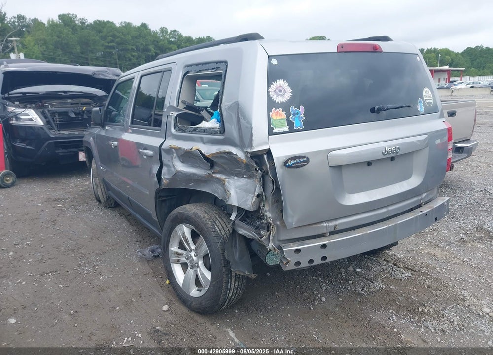 2015 JEEP PATRIOT VIN: 1C4NJPBB5FD409834