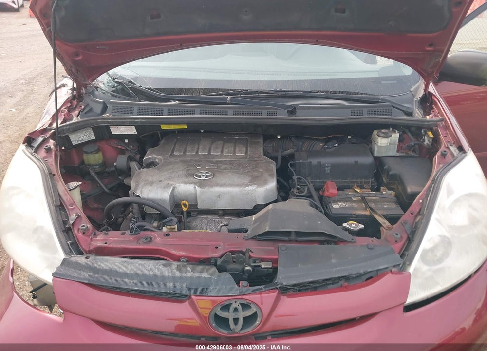 2008 TOYOTA SIENNA CE VIN: 5TDZK23C08S151027