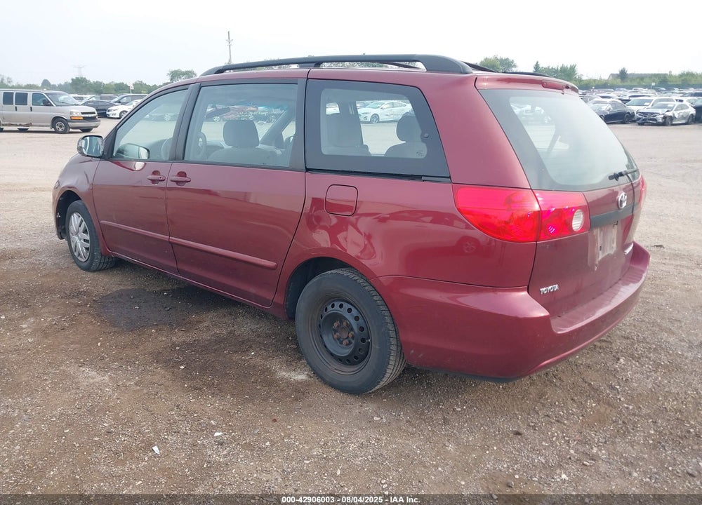 2008 TOYOTA SIENNA CE VIN: 5TDZK23C08S151027