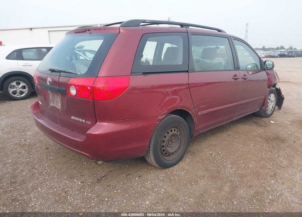 2008 TOYOTA SIENNA CE VIN: 5TDZK23C08S151027