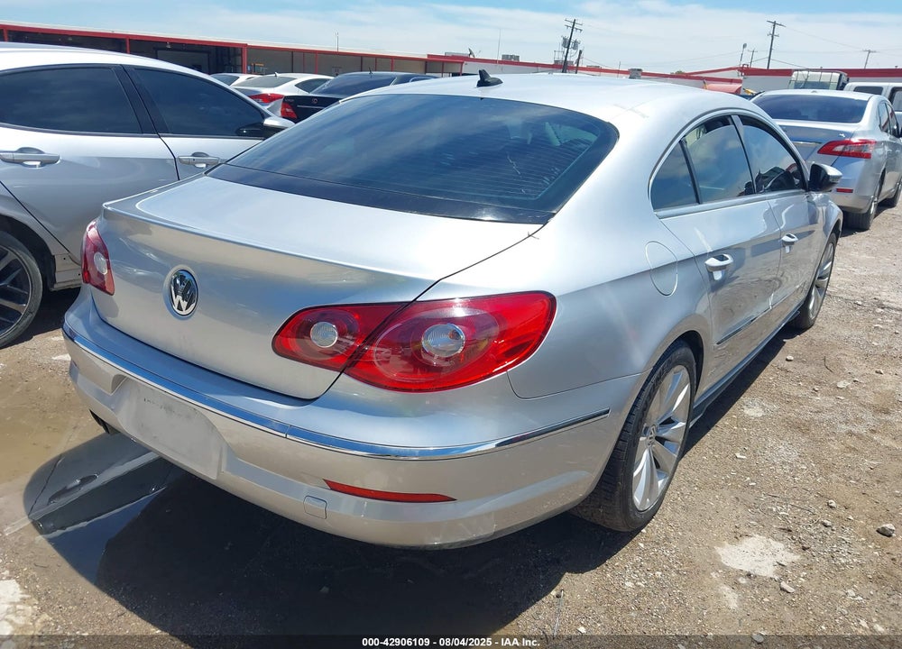 2012 VOLKSWAGEN CC SPORT VIN: WVWMN7AN1CE519507