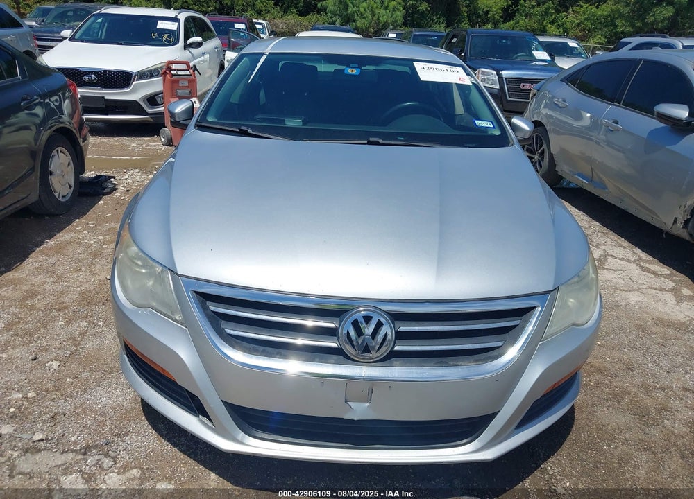 2012 VOLKSWAGEN CC SPORT VIN: WVWMN7AN1CE519507