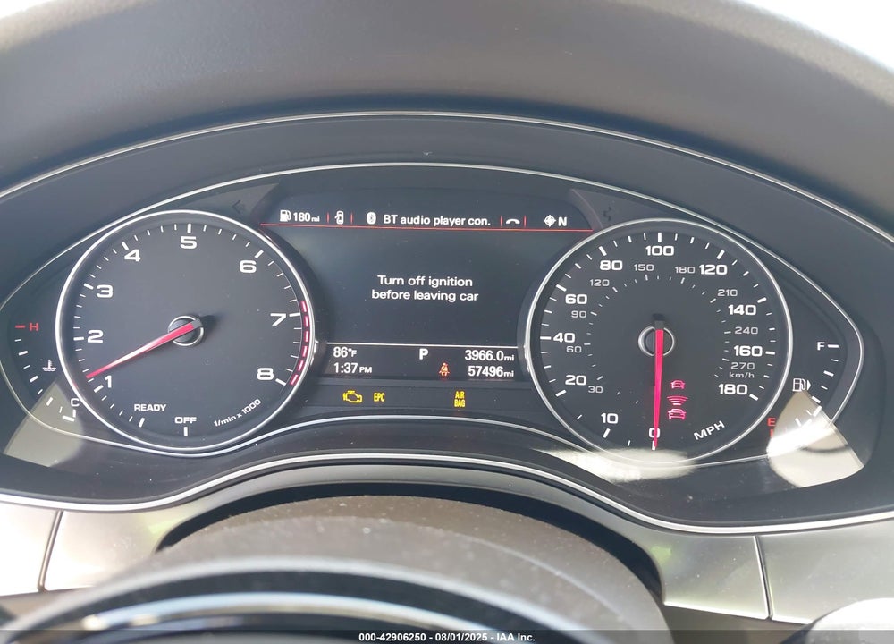 2017 AUDI A6 2.0T PREMIUM VIN: WAUG8AFC5HN115039