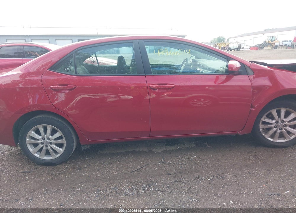 2014 TOYOTA COROLLA VIN: 2T1BURHE5EC109584
