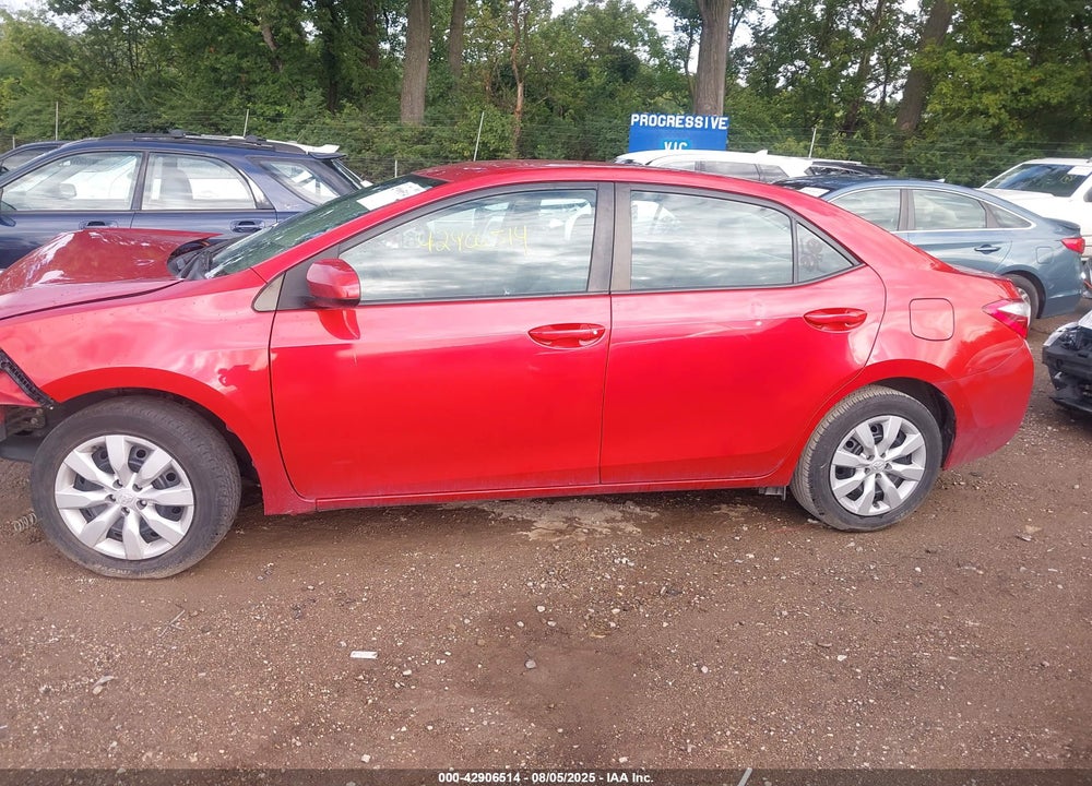 2014 TOYOTA COROLLA VIN: 2T1BURHE5EC109584