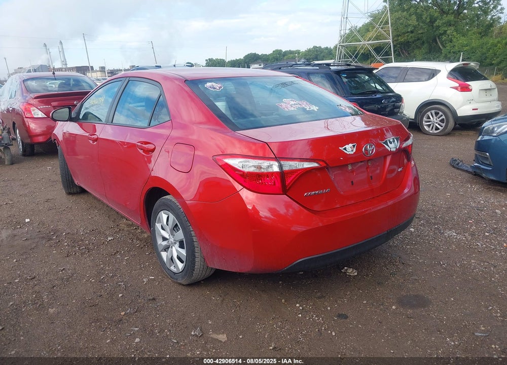 2014 TOYOTA COROLLA VIN: 2T1BURHE5EC109584
