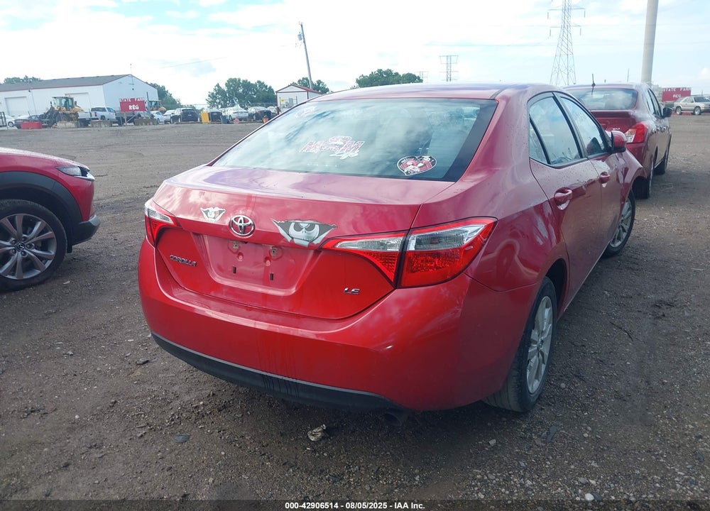 2014 TOYOTA COROLLA VIN: 2T1BURHE5EC109584