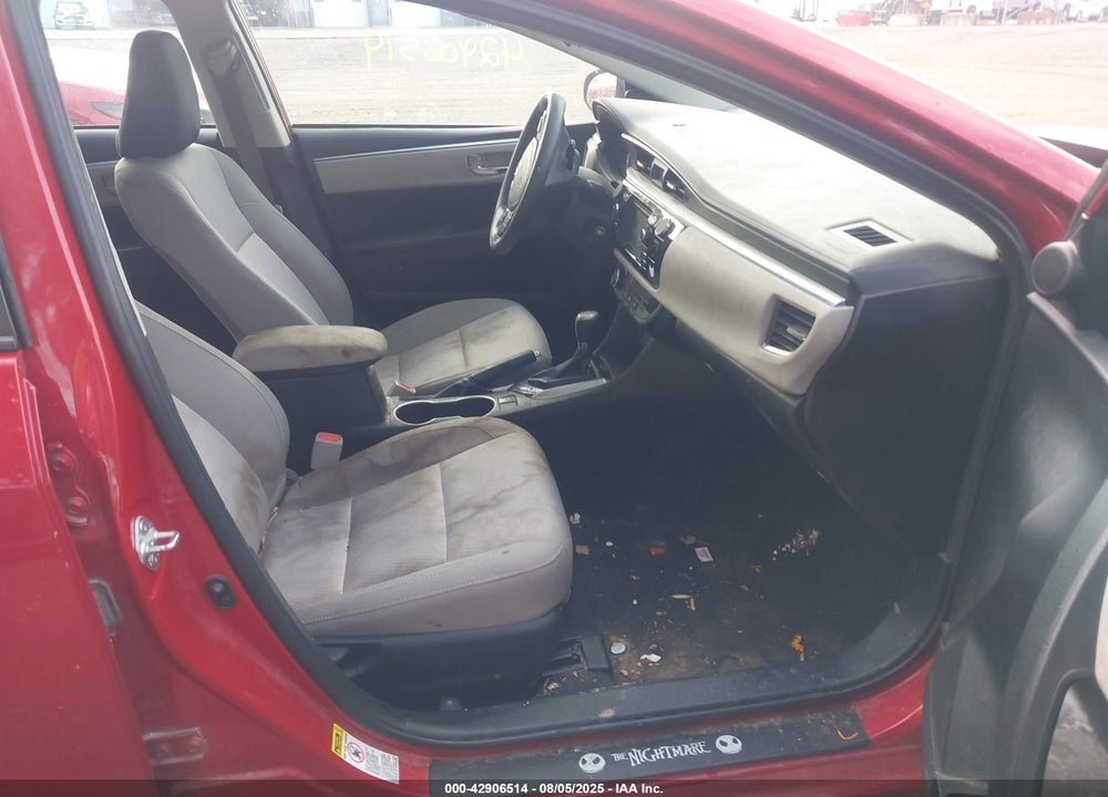 2014 TOYOTA COROLLA VIN: 2T1BURHE5EC109584