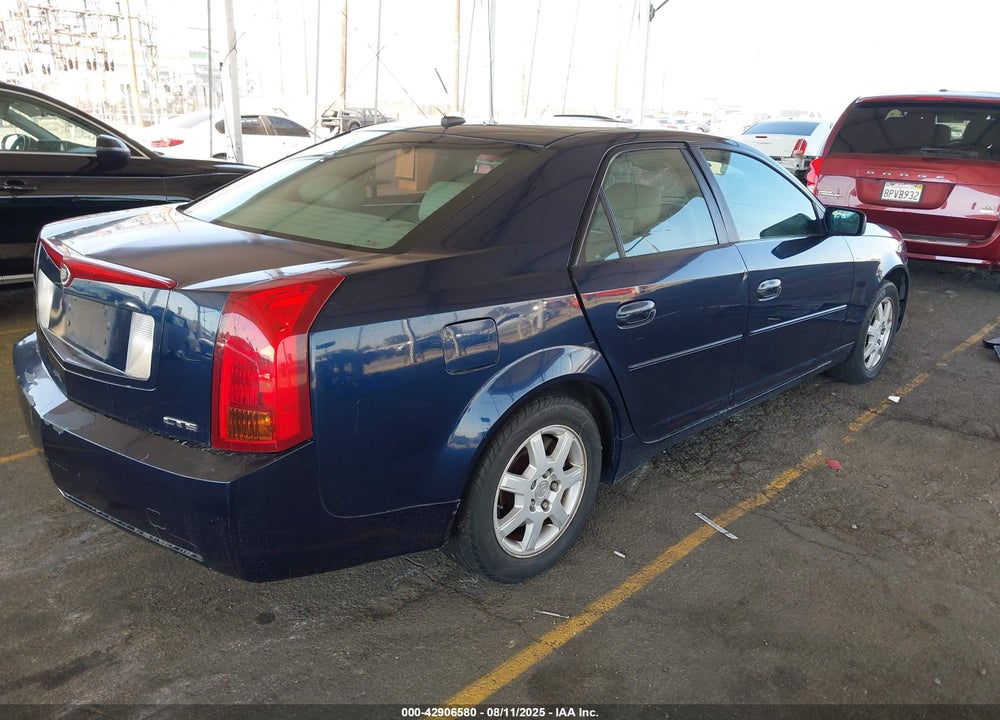 2005 CADILLAC CTS STANDARD VIN: 1G6DP567X50145720
