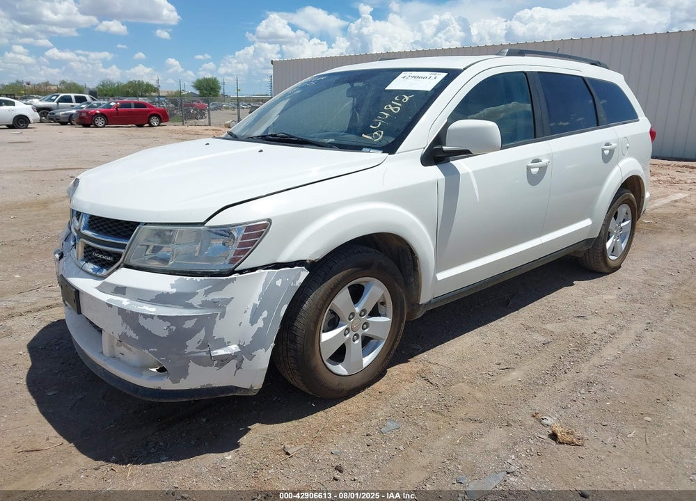 2013 DODGE JOURNEY SXT VIN: 3C4PDDBG6DT644812