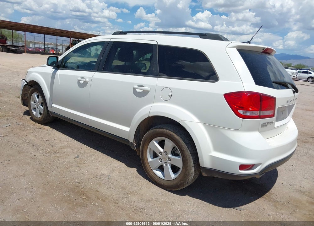 2013 DODGE JOURNEY SXT VIN: 3C4PDDBG6DT644812