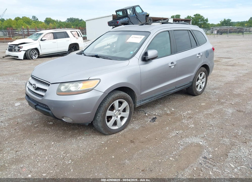 2007 HYUNDAI SANTA FE LIMITED/SE VIN: 5NMSH13EX7H089696