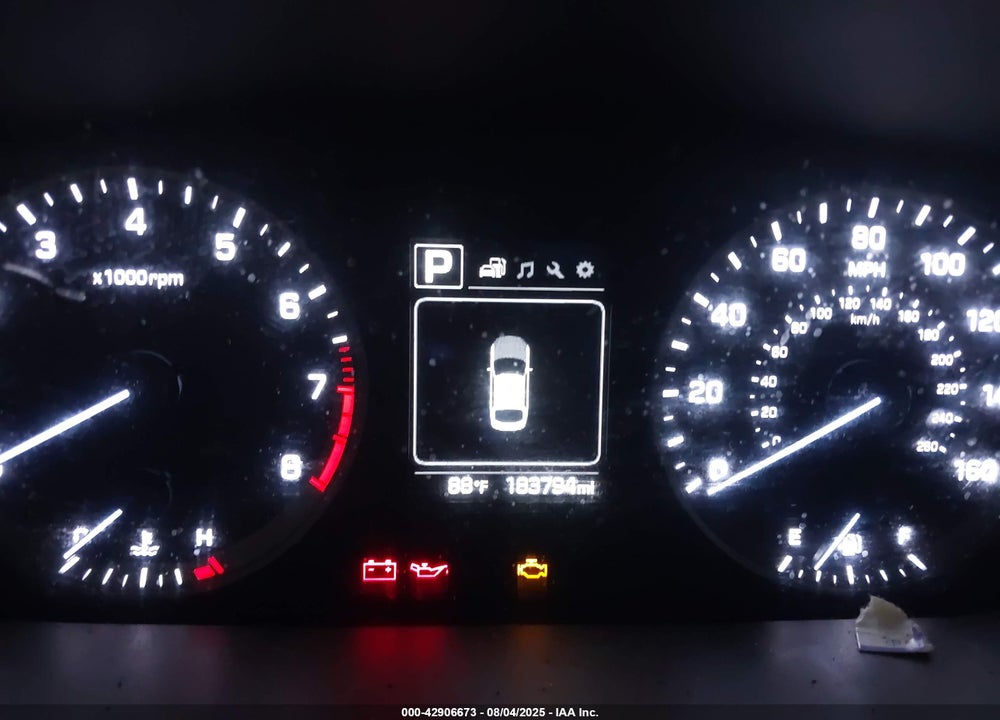 2017 HYUNDAI SONATA VIN: 5NPE24AF4HH563108