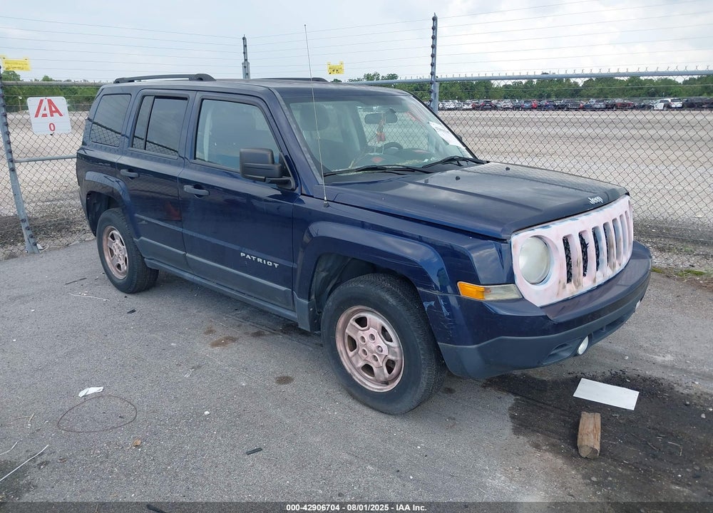 2013 JEEP PATRIOT SPORT VIN: 1C4NJRBB4DD212727