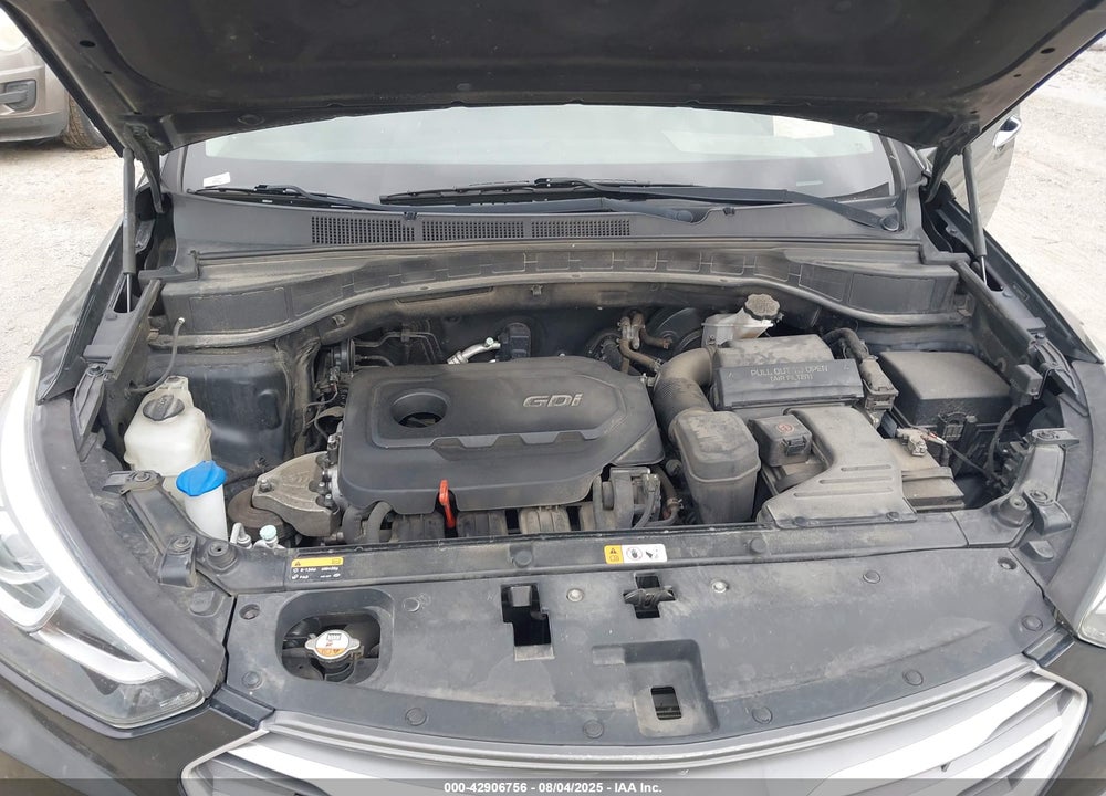 2017 HYUNDAI SANTA FE VIN: 5NMZT3LBXHH022712