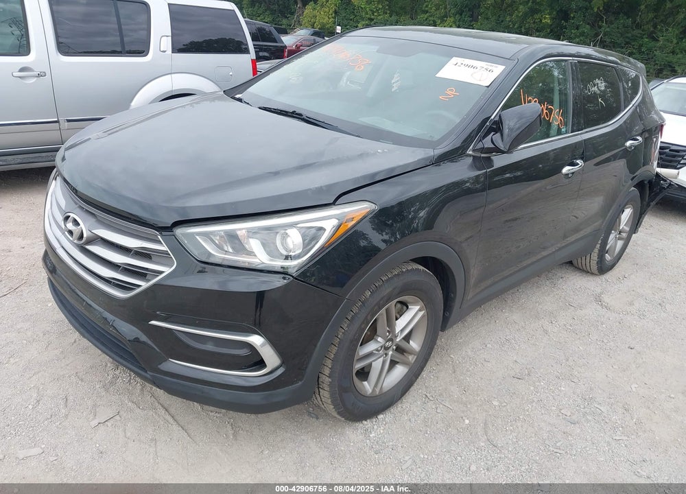 2017 HYUNDAI SANTA FE VIN: 5NMZT3LBXHH022712