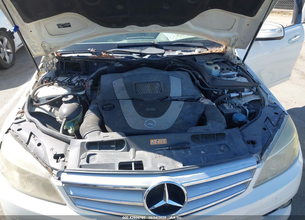 2009 MERCEDES-BENZ C CLASS VIN: WDDGF54X89R082964