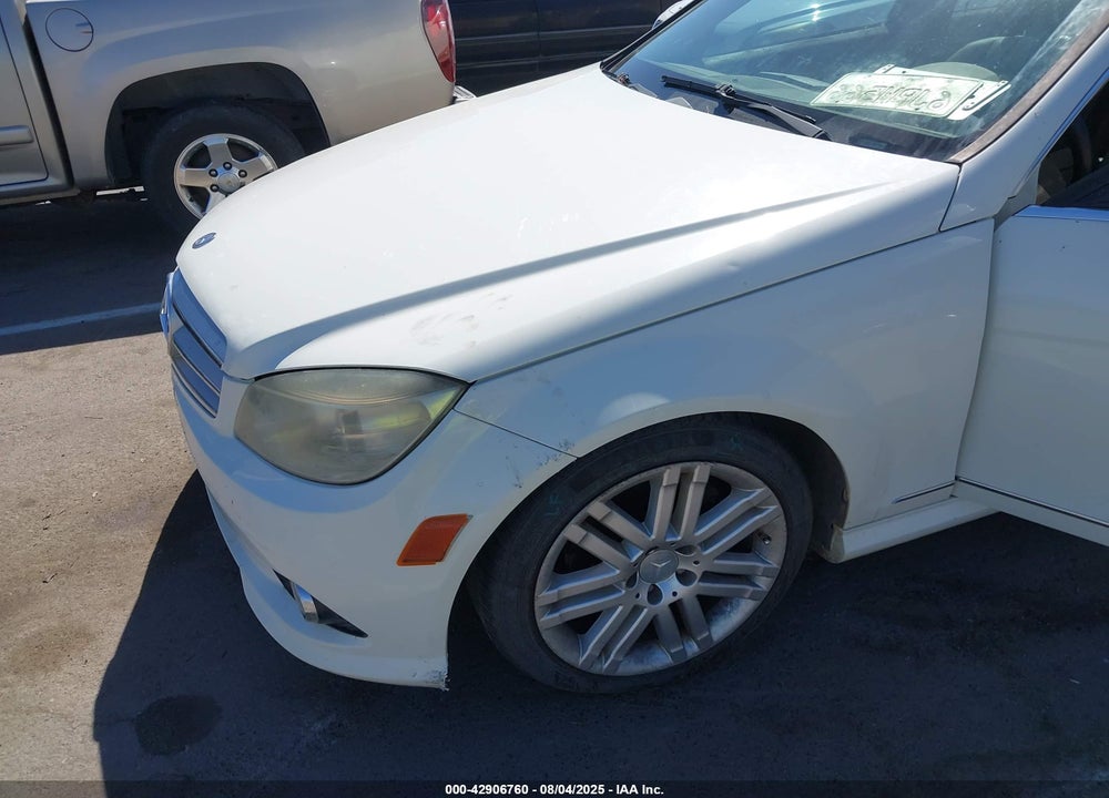 2009 MERCEDES-BENZ C CLASS VIN: WDDGF54X89R082964