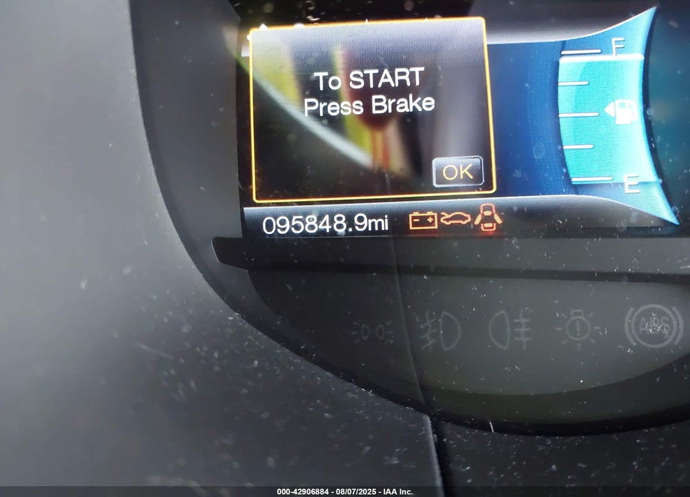 2017 FORD EDGE VIN: 2FMPK4K83HBC21410