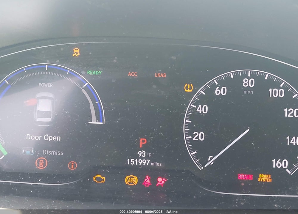 2021 HONDA INSIGHT EX VIN: 19XZE4F59ME010509