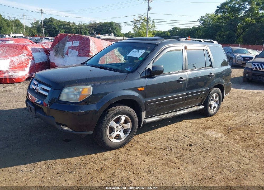 2006 HONDA PILOT EX-L VIN: 2HKYF18746H530279