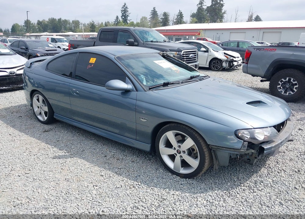 2006 PONTIAC GTO VIN: 6G2VX12U76L557140