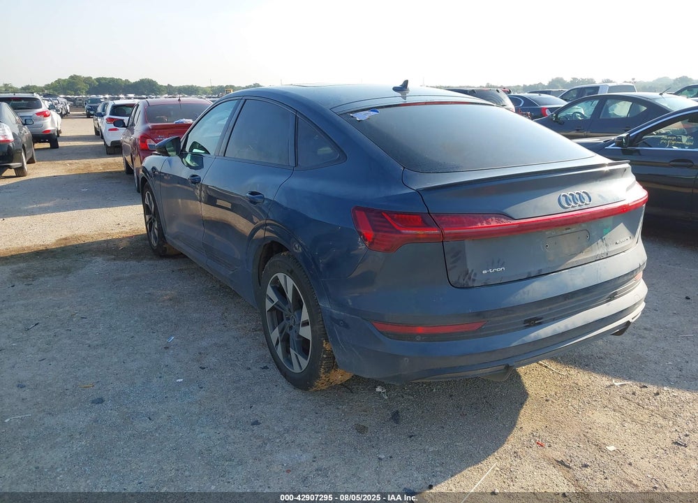 2022 AUDI E-TRON SPORTBACK PREMIUM S LINE QUATTRO VIN: WA11AAGE0NB043493