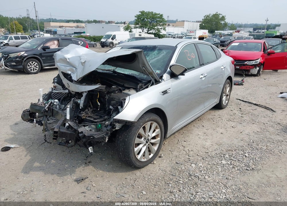 2016 KIA OPTIMA EX VIN: 5XXGU4L36GG083877