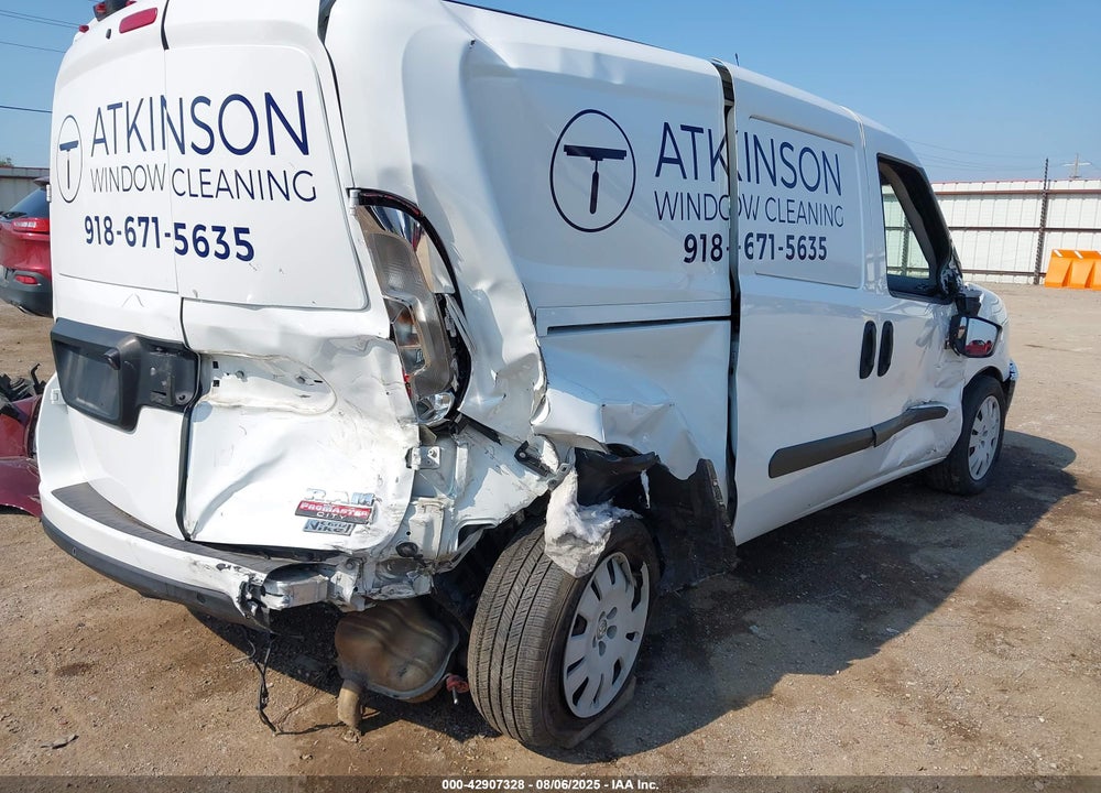 2017 RAM PROMASTER CITY TRADESMAN SLT VIN: ZFBERFBB4H6E18122