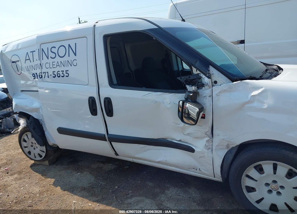 2017 RAM PROMASTER CITY TRADESMAN SLT VIN: ZFBERFBB4H6E18122