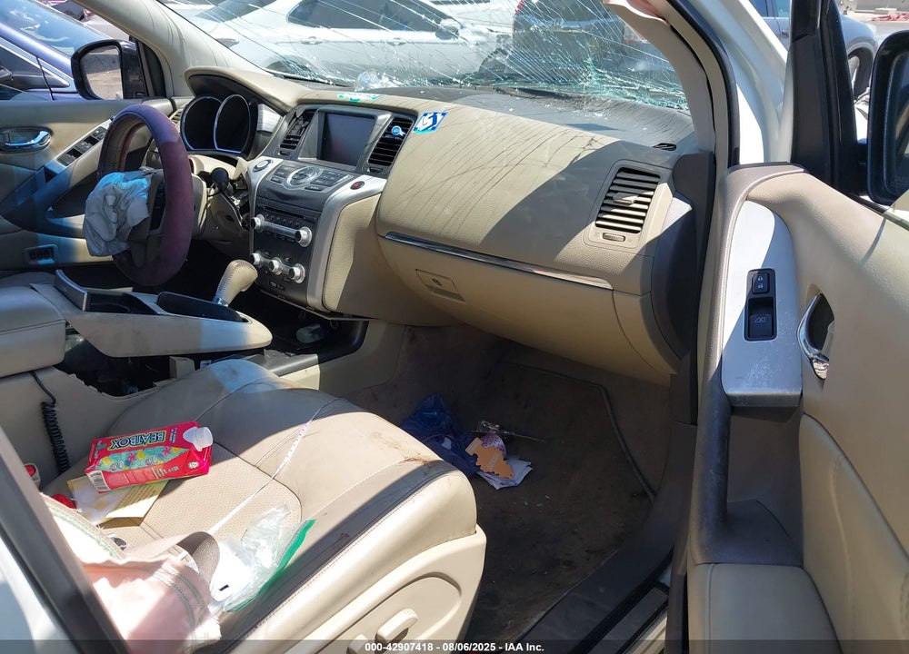 2013 NISSAN MURANO SL VIN: JN8AZ1MU1DW205041