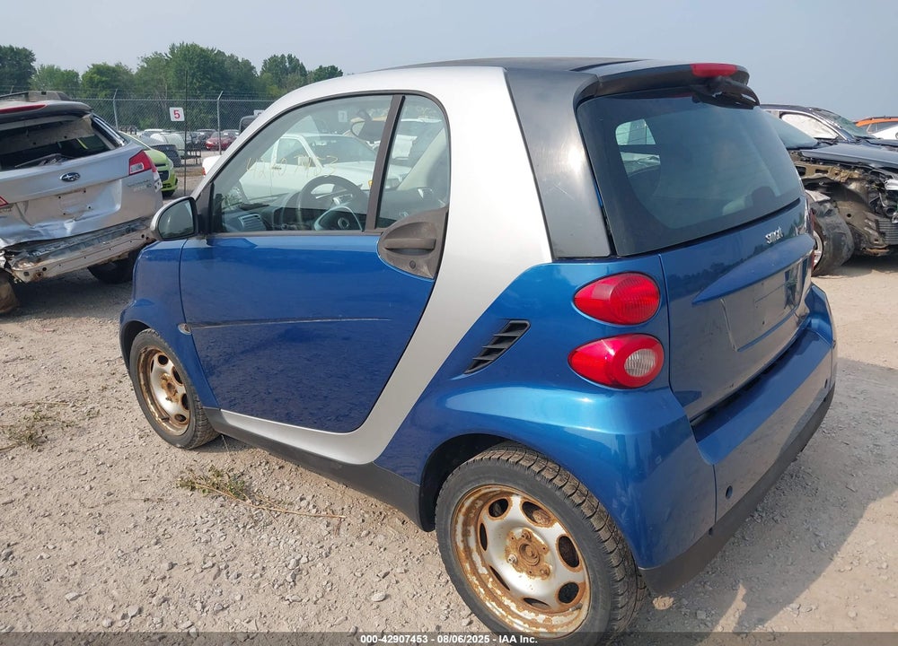 2008 SMART FORTWO VIN: WMEEJ31X48K178964