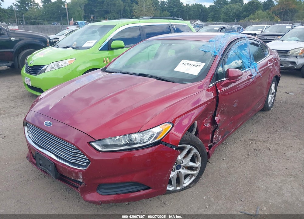 2016 FORD FUSION SE VIN: 3FA6P0H7XGR273275