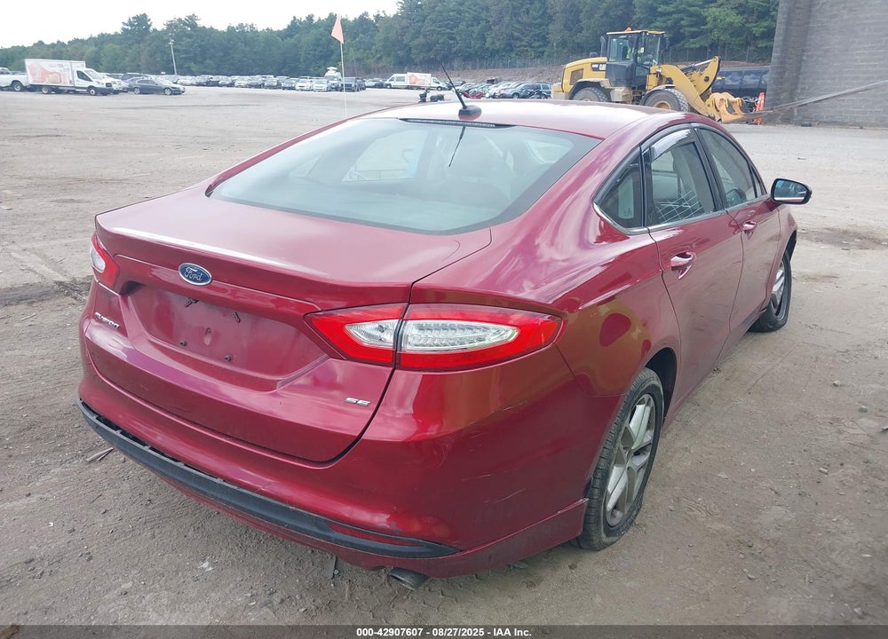 2016 FORD FUSION SE VIN: 3FA6P0H7XGR273275