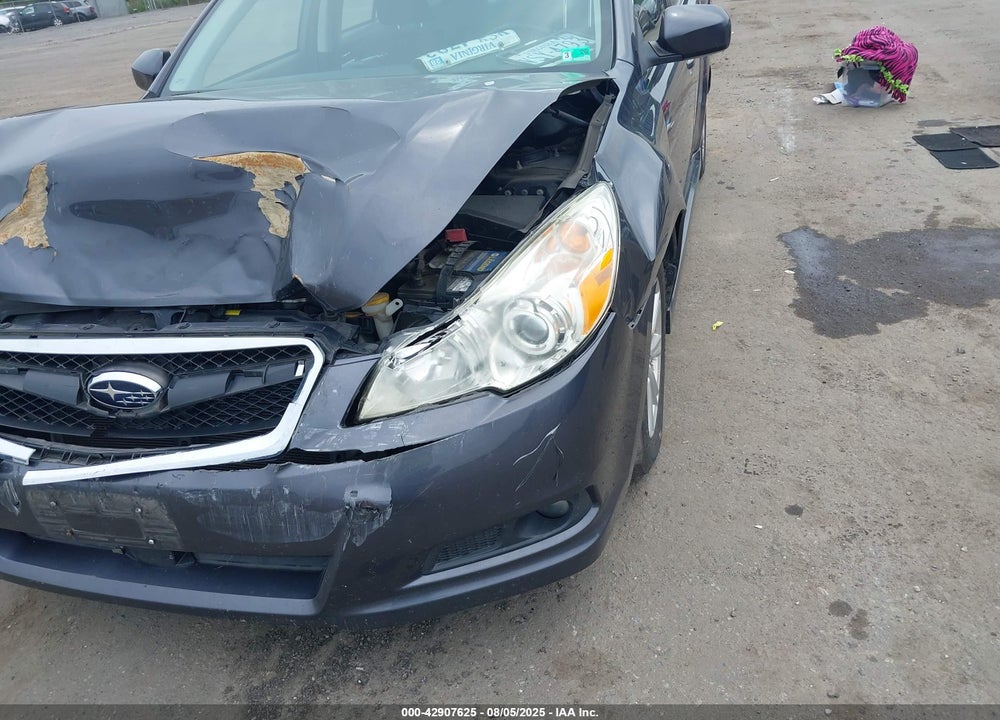 2012 SUBARU LEGACY VIN: 4S3BMCC69C3039607
