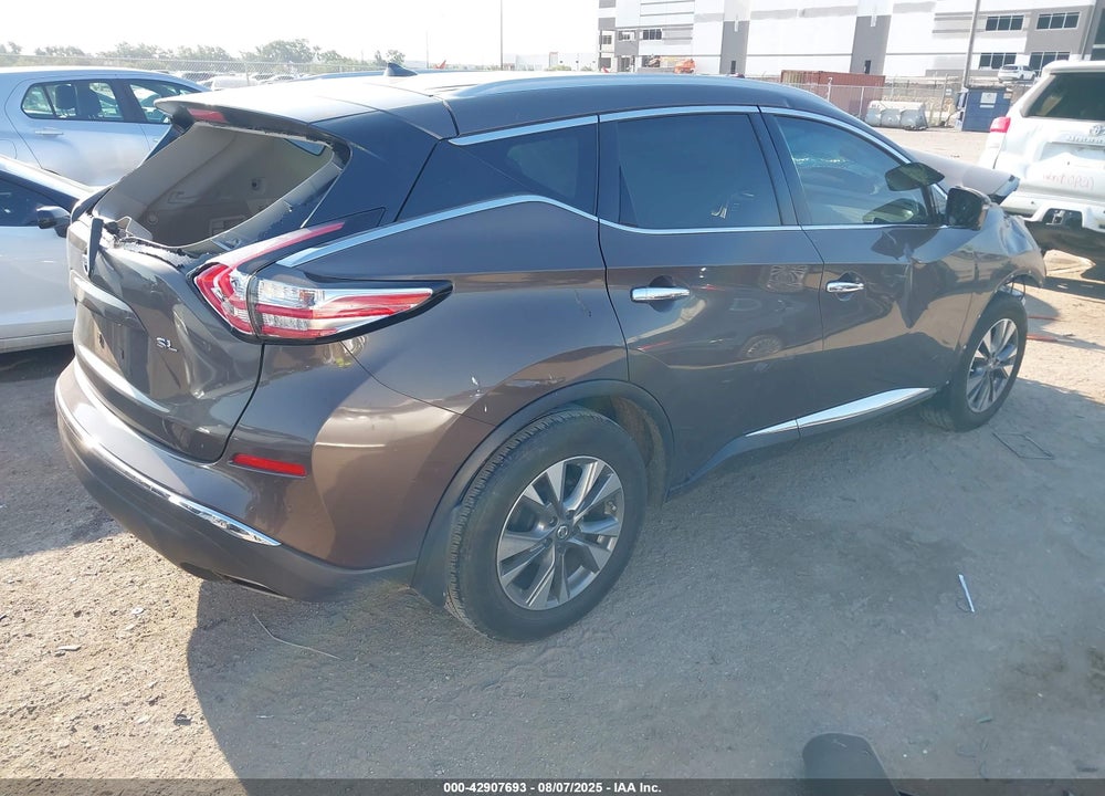 2015 NISSAN MURANO VIN: 5N1AZ2MG7FN256446