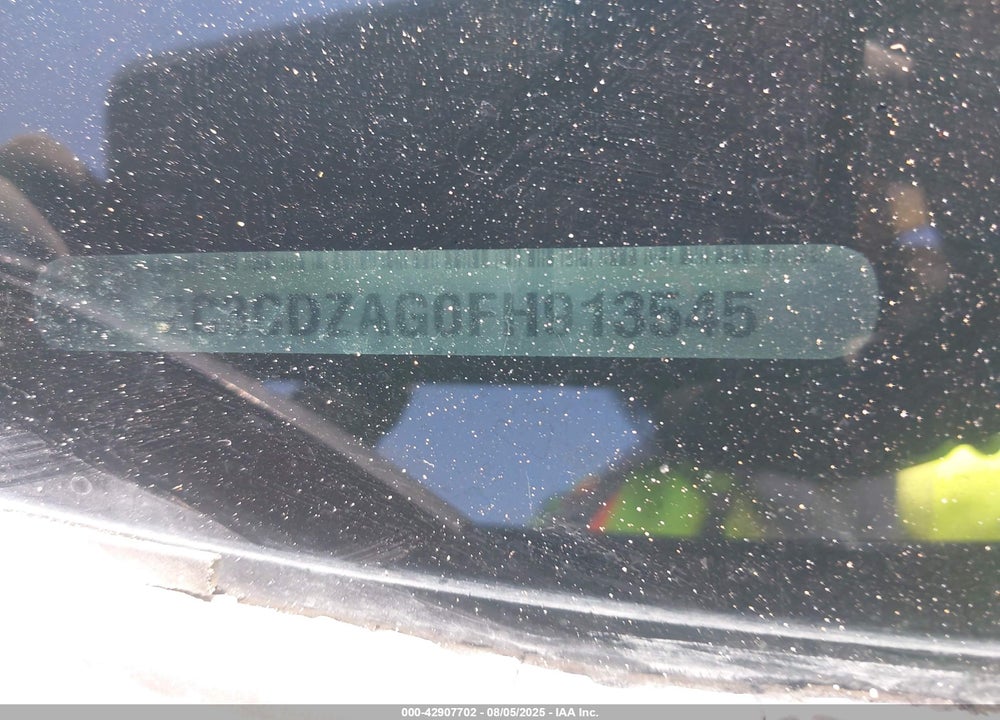 2015 DODGE CHALLENGER VIN: 2C3CDZAG0FH913545