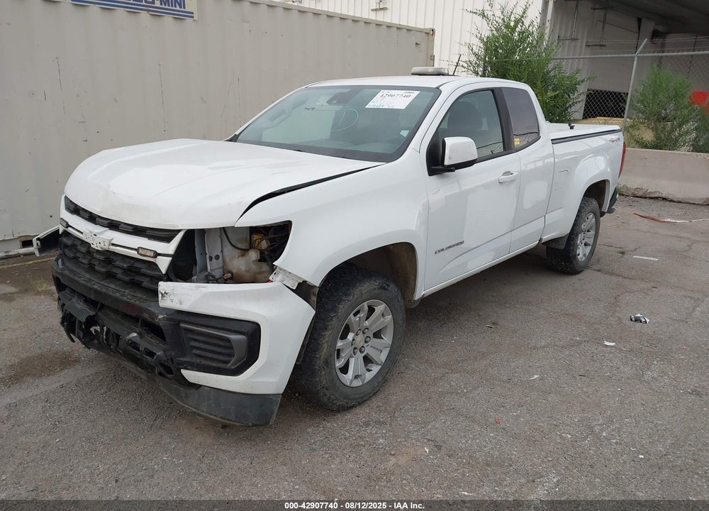 2022 CHEVROLET COLORADO VIN: 1GCHTCEA7N1218127
