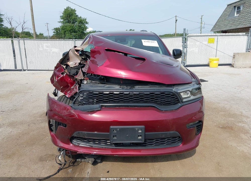2022 DODGE DURANGO VIN: 1C4RDJDG7NC207984