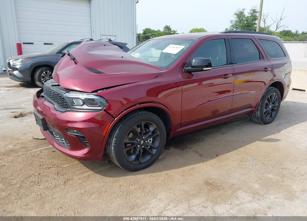 2022 DODGE DURANGO VIN: 1C4RDJDG7NC207984