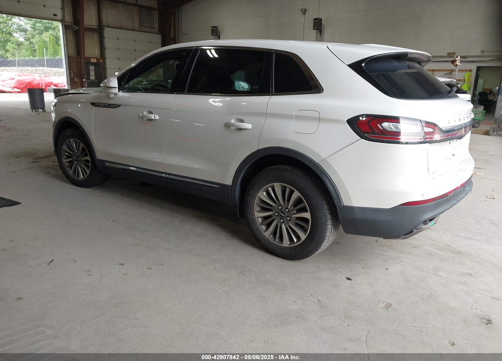 2020 LINCOLN NAUTILUS VIN: 2LMPJ8J92LBL33729