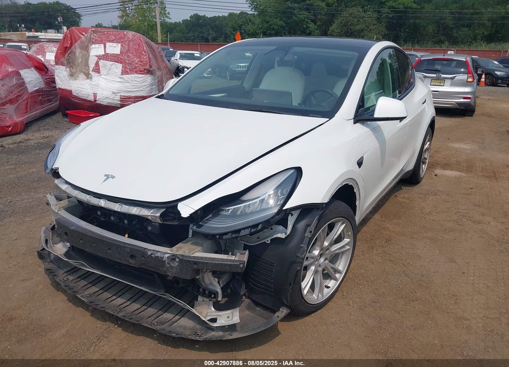 2023 TESLA MODEL Y AWD/LONG RANGE DUAL MOTOR ALL-WHEEL DRIVE VIN: 7SAYGDEEXPF617236