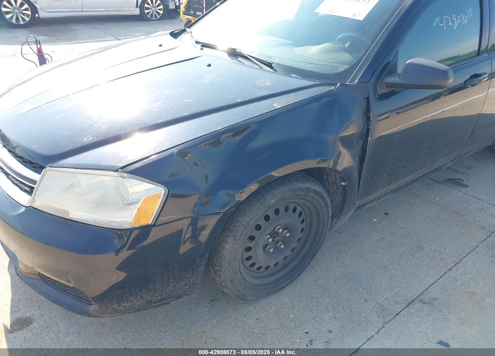 2012 DODGE AVENGER VIN: 1C3CDZAB4CN128808
